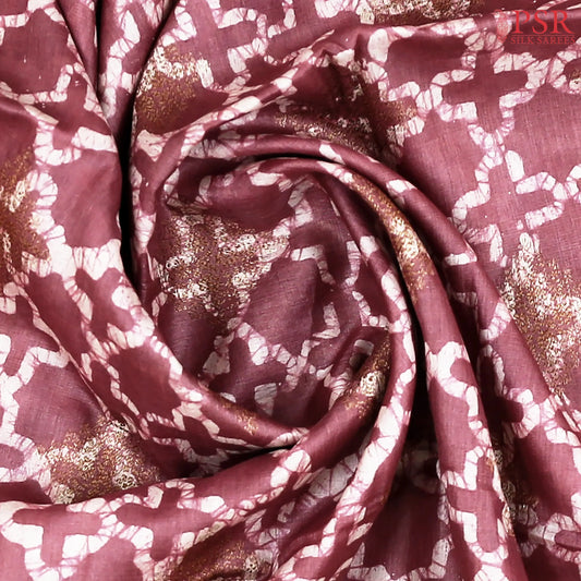 Onion Pink Banaras Tussar Silk Saree