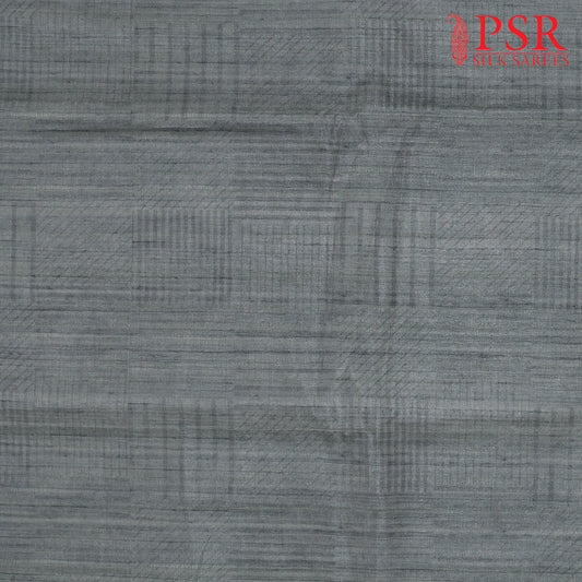 Grey Semi Tassar Running Material