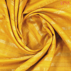 Amber Yellow Kadhi Tussar Silk Saree