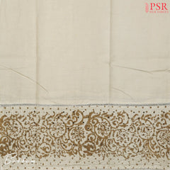 Mustard Yellow Cotton Dress Material