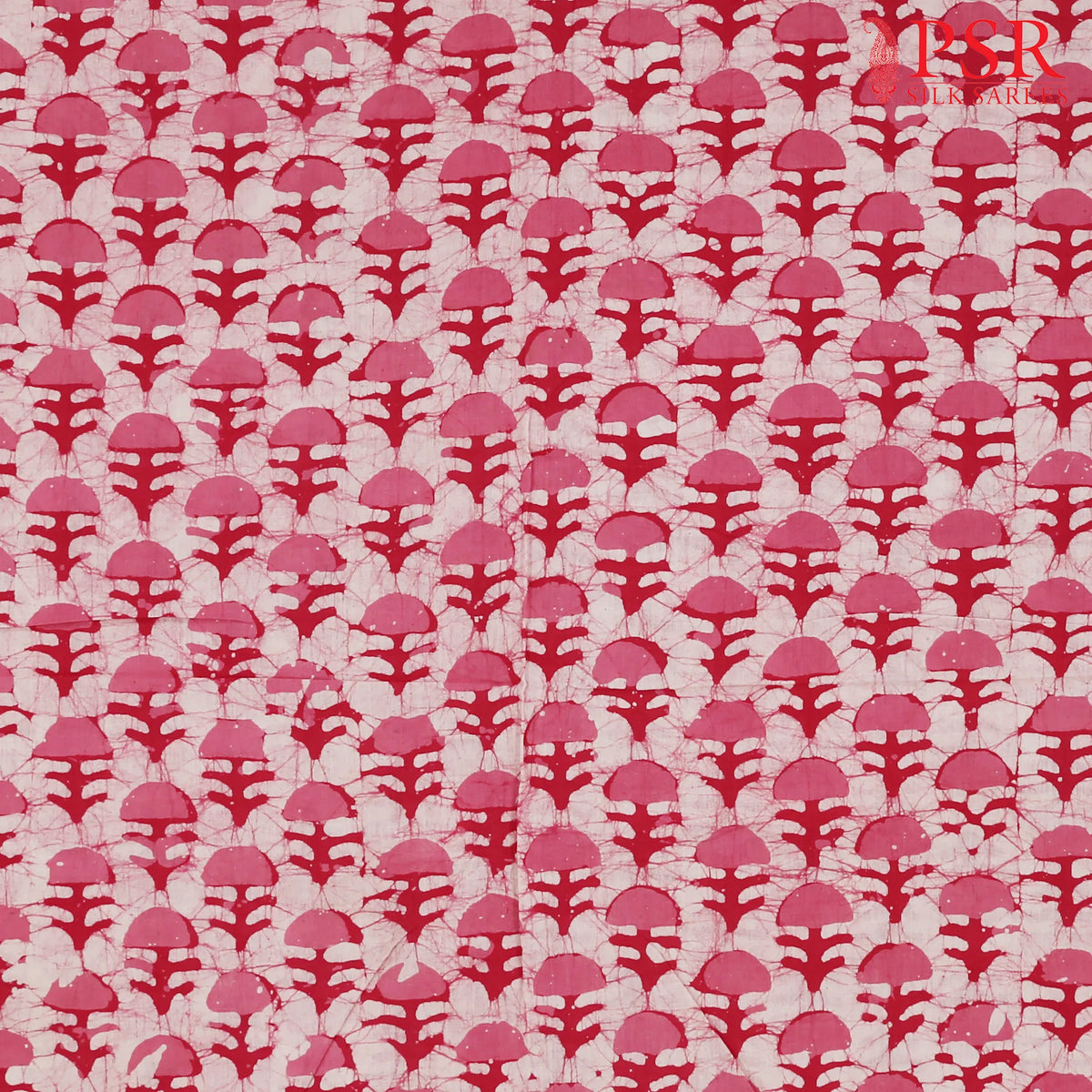 Pink Batik Print Running Material