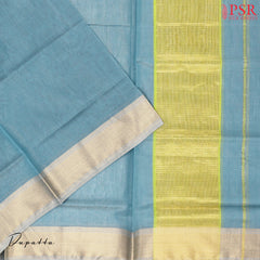 Light Green Silk Cotton Dress Material