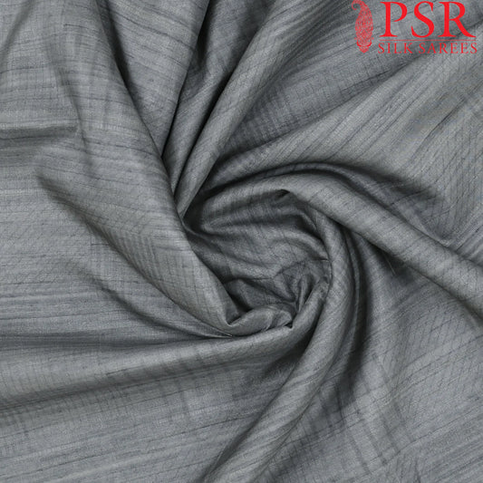 Grey Semi Tassar Running Material