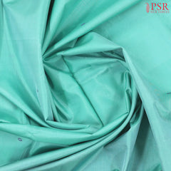 Turquoise Vazhainaar Silk Saree