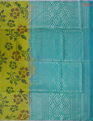 Citrus Green Soft Silk Saree