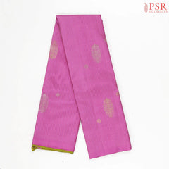 Rose Pink Kanchipuram Silk Saree