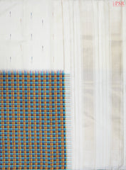 Blue & Yellow Kanchipuram Silk Saree
