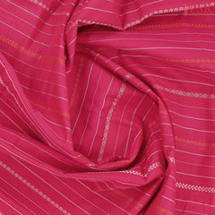 Cerise Pink Kalakshetra Kovai Cotton Saree