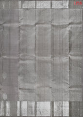 Grey Kanchipuram Silk Saree