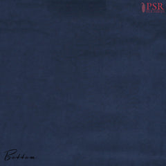 Steel Blue Silk Cotton Dress Material