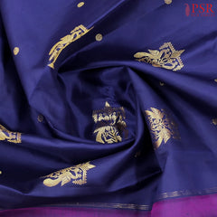 Royal Blue Kanchipuram Silk Saree