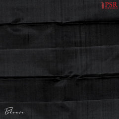 Misty Blue Kanchipuram Silk Saree