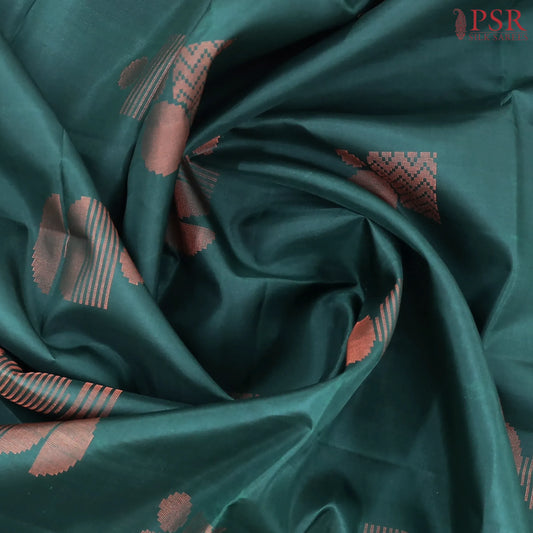 Dark Green Soft Silk Saree
