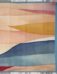 Peach Munga Silk Saree