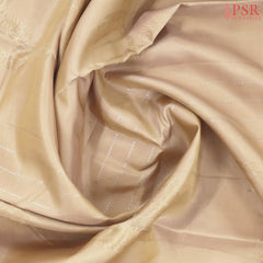 Sepia Beige Soft Silk Mix Saree