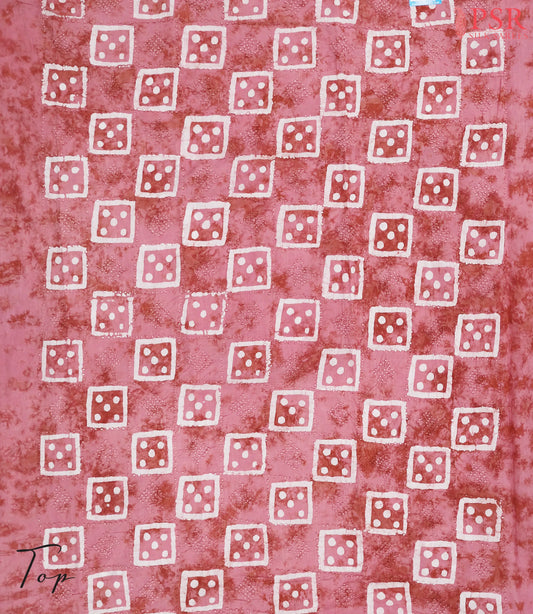 Sea Pink Cotton Dress Material