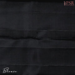 Black Kanchipuram Silk Saree