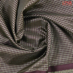 Brown Kanchipuram Silk Saree