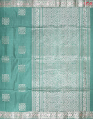 Dark Mint Soft Silk Saree