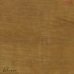 Mustard Brown Munga Silk Saree