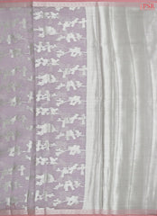 Lavender Kota Saree