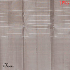 Red Orange Kanchipuram Silk Saree