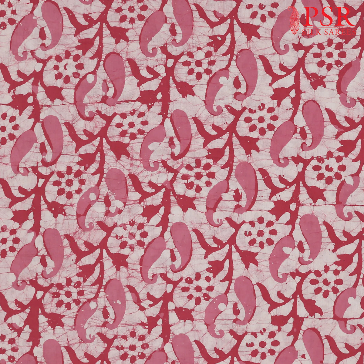 Pink Batik Print Running Material