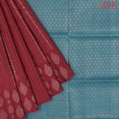 Maroon Soft Silk Saree