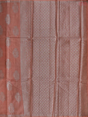 Copper Banaras Tussar Silk Saree