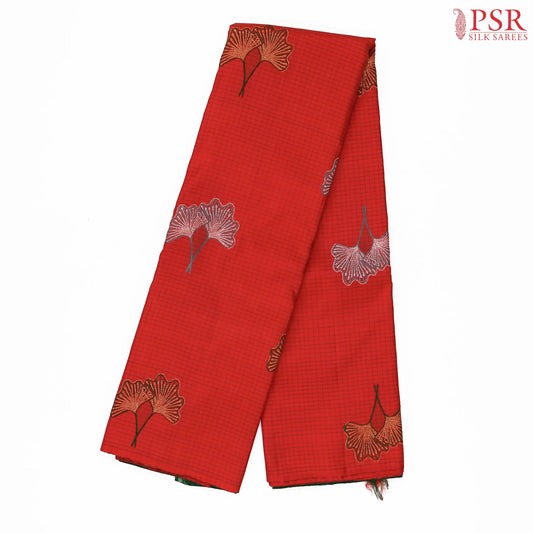 Red Kanchipuram Silk Saree