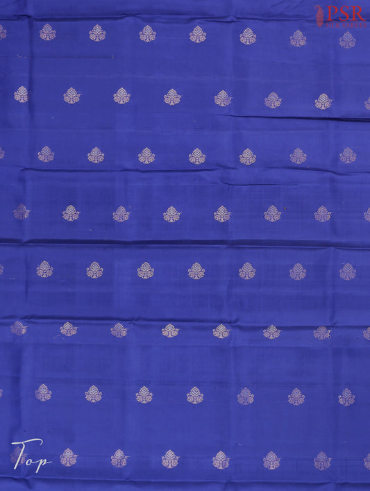 Royal Blue Silk Dress Material