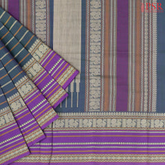 Teal Kalakshetra Kovai Cotton Saree