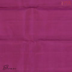 Olive Beige Kanchipuram Silk Saree