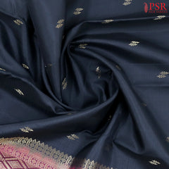 Black Fancy Kanchipuram Silk Saree