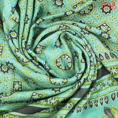 Spring Green Modal Silk Saree