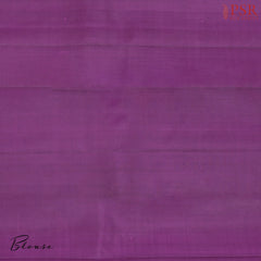 Dark Purple Kanchipuram Silk Saree