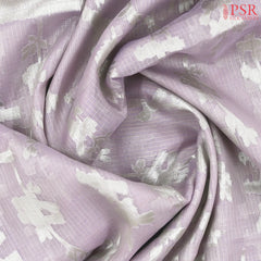 Lavender Kota Saree