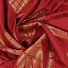 Carmine Red Soft Art Silk Saree