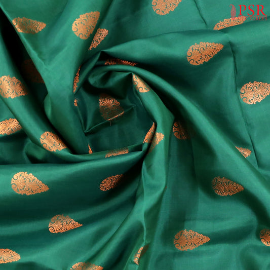 Dark Green Soft Silk Saree