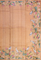 Apple Cidar Kadhi Tussar Silk Saree