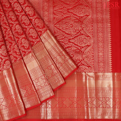 Red Kanchipuram Silk Saree