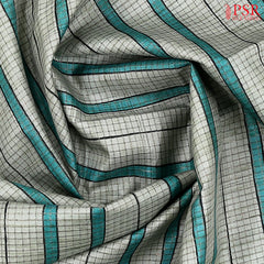Classic Sage Semi Tussar Saree