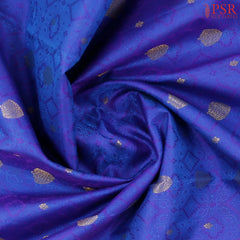 Dark Blurple Fancy Kanchipuram Silk Saree