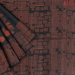 Black Soft Silk Saree
