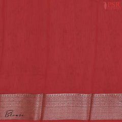 Beige Chanderi Silk Cotton Saree