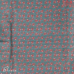 Teal Beige Semi Tussar Saree