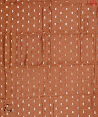 Chestnut Brown Assam Silk Dress Material