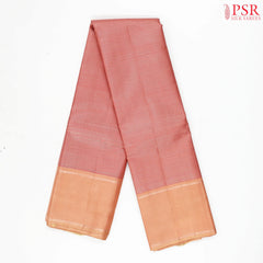Brink Pink Kanchipuram Tissue Silk Saree