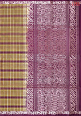 Olive Grey Soft Silk Saree