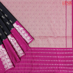 Black Soft Art Silk Saree